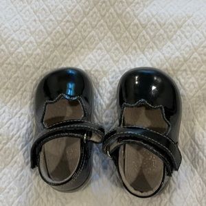 Black see Kai run Mary Jane patent leather